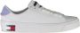 Tommy Hilfiger Sportieve Veterschoenen met Logodetail White Dames - Thumbnail 1