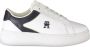 Tommy Hilfiger Witte Polyester Sneaker White Dames - Thumbnail 2