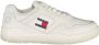 Tommy Hilfiger Witte polyester sneakers met contrastdetails White Dames - Thumbnail 9