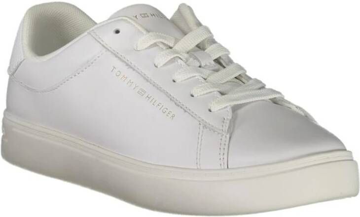 Tommy Hilfiger Plateausneakers ESSENTIAL COURT SNEAKER vrijetijdsschoen lage schoen veterschoen met logo-embossing - Foto 4