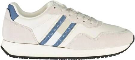Tommy Hilfiger Witte polyester sneakers voor heren
