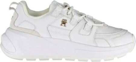 Tommy Hilfiger Witte polyester sneakers voor vrouwen