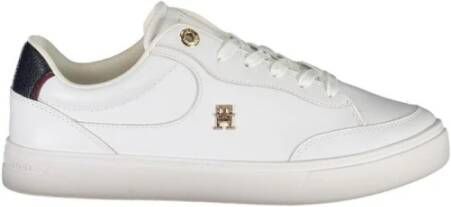 Tommy Hilfiger Witte Polyester Sneakers voor Vrouwen