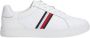 Tommy Hilfiger Sneakers ESSENTIAL COURT SNEAKER STRIPES vrijetijdsschoen halfschoen veterschoen met gepolsterde schacht - Thumbnail 1