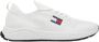 Tommy Hilfiger Witte Sneakers met Opgezet Logo - Thumbnail 1