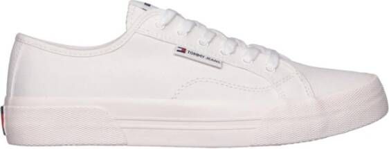 TOMMY JEANS Sneakers TJM LACE UP CANVAS COLOR vrijetijdsschoen lage schoen veterschoen met logo-patch op de tong