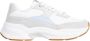 TOMMY HILFIGER Lage Sneakers Dames Chunky Feminine Runner Hardware Maat: 39 Materiaal: Suède Kleur: Wit - Thumbnail 1