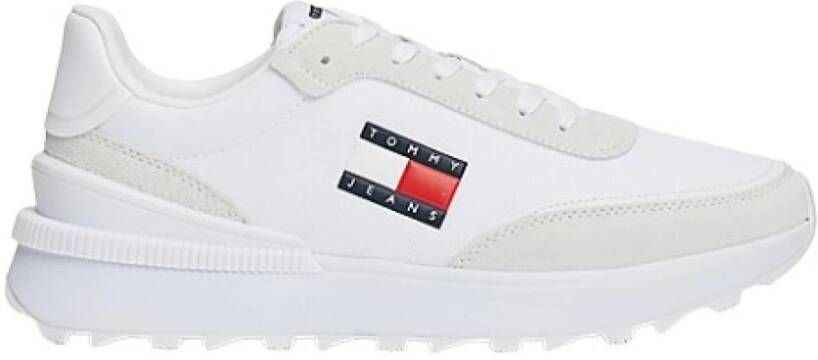 Tommy Hilfiger Witte Sneakers voor een stijlvolle look