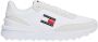 TOMMY JEANS Sneakers met sleehak TJW TECH RUNNER ESS vrijetijdsschoen veterschoen lage schoen met contrastaccenten - Thumbnail 2
