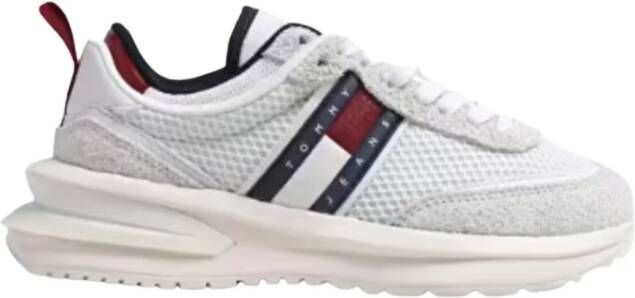 Tommy Hilfiger Witte Sneakers voor een stijlvolle look