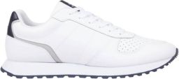 Tommy Hilfiger Plateausneakers NEW RUNNER EVA MIX LTH FLAG vrijetijdsschoen halfschoen veterschoen met logo-opdruk