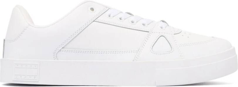 Tommy Hilfiger Witte sportieve sneakers laag model