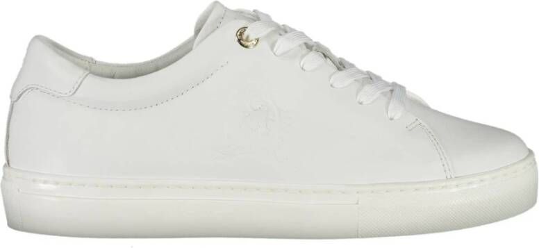 Tommy Hilfiger Witte sportieve veterschoenen voor dames