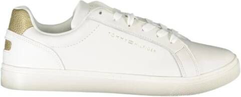 Tommy Hilfiger Witte Sports Sneaker met Logo Detail White Dames