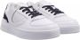 Tommy Hilfiger Plateausneakers LEATHER BASKET SNEAKER Logo-opdruk op de tong vrijetijdsschoen halfschoen veterschoen - Thumbnail 11