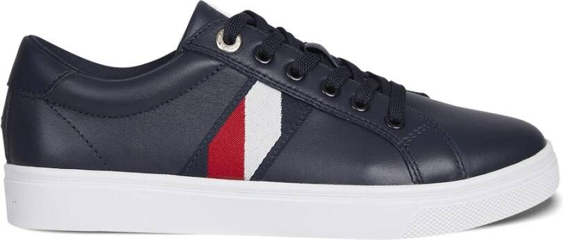 Tommy Hilfiger Zakelijke tommy cupsole Blue Dames