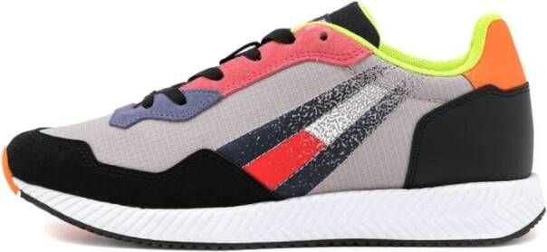 Tommy Hilfiger Zapatillas Track Cleat Mix Runner Rood Dames