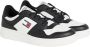 Tommy Hilfiger TJM Retro Basket Essential Sneakers Heren Zwart Ecru - Thumbnail 7