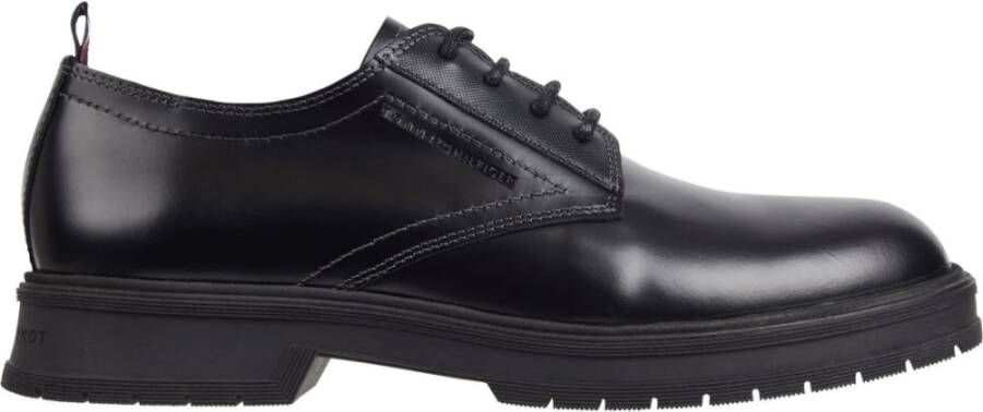 Tommy Hilfiger Zwarte Business Schoenen voor Heren Black Heren