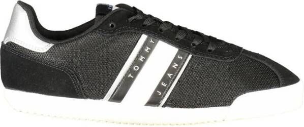 Tommy Hilfiger Zwarte Damessneaker Milieubewuste Stijl