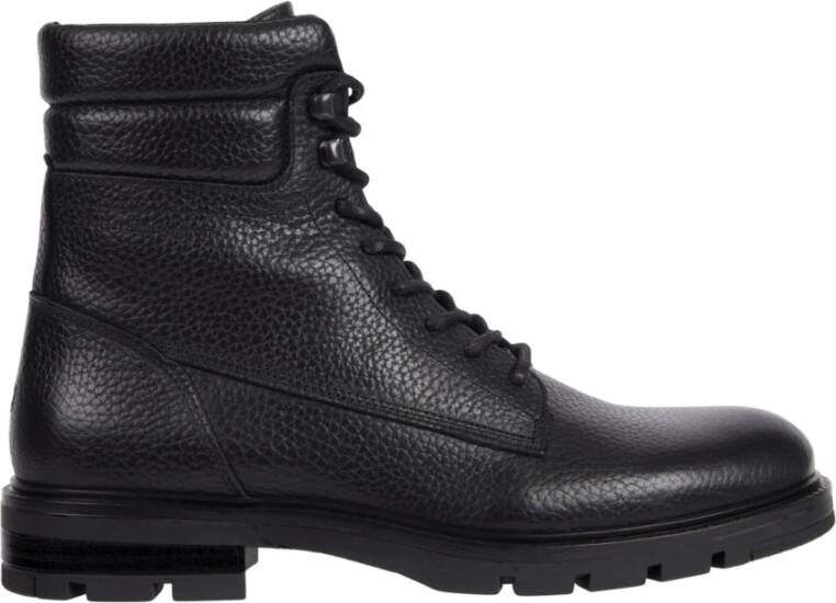 Tommy Hilfiger Winterlaarsjes WARM PADDED HILFIGER LTH BOOT met zacht verdikte rand