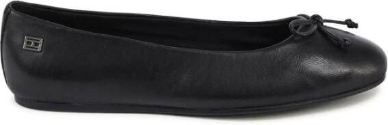Tommy Hilfiger Essential ballerina van leer