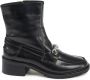 Tommy Hilfiger Zwarte Enkellaarsjes Tommy Twist Hardware Bootie - Thumbnail 2