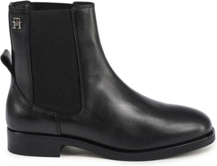 TOMMY HILFIGER Zwarte Chelsea Boots Elevated Essent Thermo Bootie - Foto 5