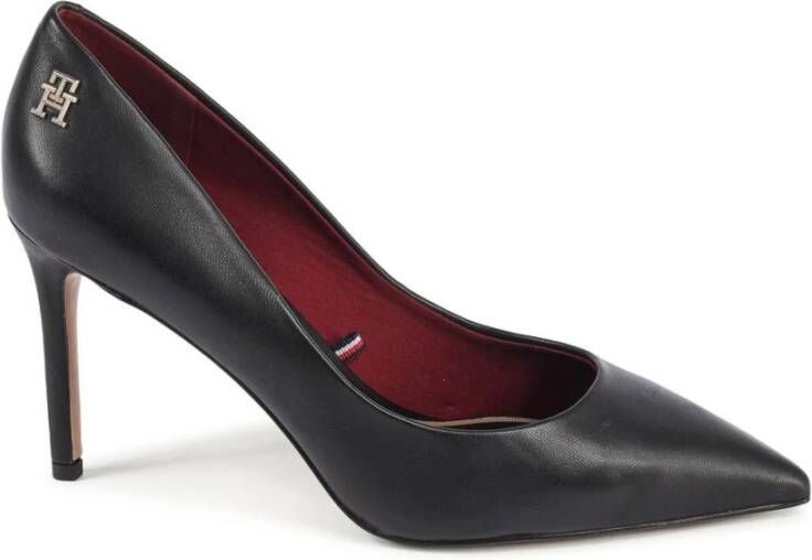 Tommy Hilfiger Highheel-pumps ESSENTIAL POINTED PUMP stilettohak avondschoenen partyschoenen in smalle vorm