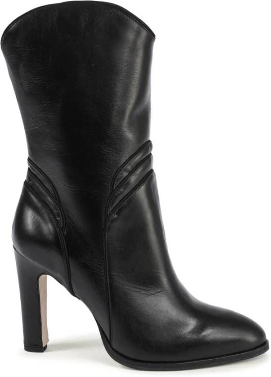 Tommy Hilfiger Enkellaarsjes in zwart voor Dames Elevated TH High Heel Long Boot - Foto 4