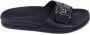 TOMMY HILFIGER Slippers Dames Th Hardware Flat Slip Maat: 41 Materiaal: Leer Kleur: Zwart - Thumbnail 8