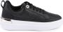 Tommy Hilfiger Lux Court Sneaker Zwart Dames Black Dames - Thumbnail 1