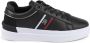 Tommy Hilfiger Sneakers met sleehak CORP WEBBING COURT SNEAKER met logo-embleem opzij - Thumbnail 2