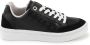 Tommy Hilfiger Zwarte Leren Sneakers - Thumbnail 1