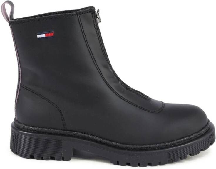 TOMMY JEANS Bikerboots ZIP BOOT met ritssluiting voor