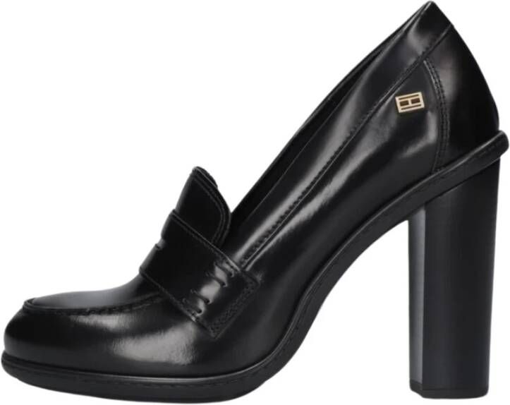 Tommy Hilfiger Zwarte Loafer Pump Essential Design Black Dames