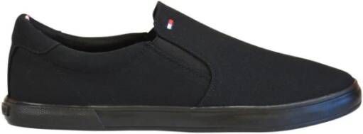Tommy Hilfiger Slip-on sneakers ICONIC SLIP ON SNEAKER Slipper vrijetijdsschoen lage schoen met zij-stretchinzetten