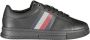 Tommy Hilfiger Zwarte Polyester Sneaker met Contrastdetails - Thumbnail 5