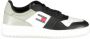 Tommy Hilfiger Zwarte Polyester Sneaker met Contrastdetails Multicolor Heren - Thumbnail 2