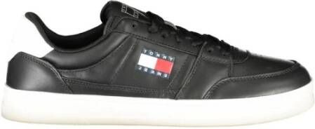 Tommy Hilfiger Zwarte Polyester Sneakers Casual