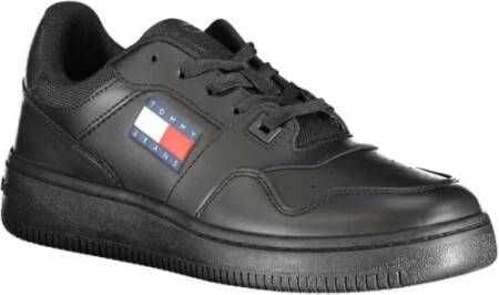 TOMMY JEANS Plateausneakers TJW RETRO BASKET ESS vrijetijdsschoen lage schoen veterschoen met zijlogo-vlag - Foto 14
