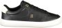 Tommy Hilfiger Plateausneakers ESSENTIAL CHIC COURT SNEAKER vrijetijdsschoen veterschoen lage schoen met th-sieraad - Thumbnail 1