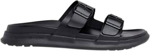Tommy Hilfiger Slippers D DENSITY HILFIGER BUCKLE SANDAL zomerschoen slippers poolslides met verstelbare gespen - Foto 4