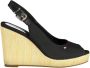 Tommy Hilfiger Sleehaksandaaltjes ICONIC ELENA SLING BACK WEDGE zomerschoen sandaal keilhak met verstelbare gesp - Thumbnail 34
