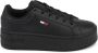 Tommy Hilfiger Zwarte Polyester Sneaker met Contrasterende Details - Thumbnail 7