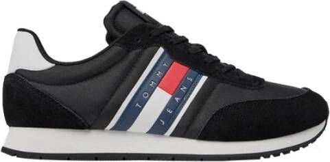 Tommy Hilfiger Zwarte Sneakers 1Uscita Black Heren