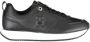 Tommy Hilfiger Zwarte Modieuze Sneakers Leer Polyurethaan - Thumbnail 2