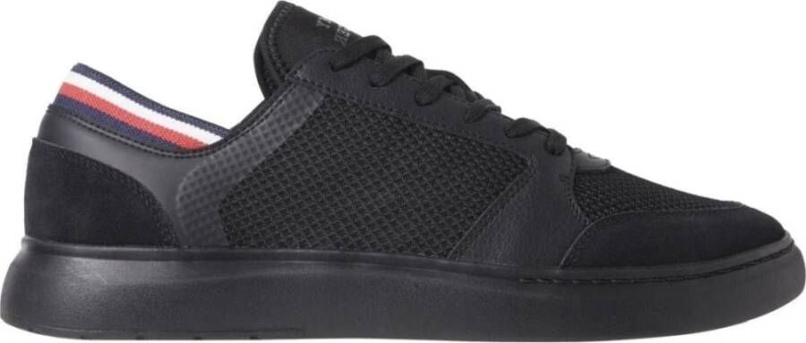 Tommy Hilfiger Zwarte Sneakers voor Mannen Black Heren