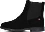 Tommy Hilfiger Chelsea-boots FLAG SUEDE LOW CHELSEA blokhak business schoen enkellaars met zijlogo-vlag - Thumbnail 2