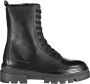 Tommy Hilfiger Veterlaarsjes MONOCHROMATIC LACE UP BOOT met logoprint opzij - Thumbnail 4